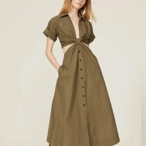 ALC Georgia Shirt Dress